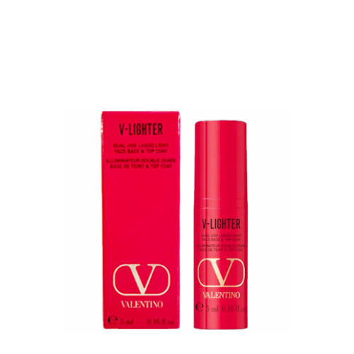 Valentino Dual-Use Liquid Light Face Base & Top Coat 5ml #01 Rosa ,Valentino primer , V-Lighter Face Base Primer and Highlighter, Valentino V-Lighter Illuminating Face Primer and Highlighter รีวิว ,  Valentino Garavani , วาเลนติโน่ การาวานี), valentino v-lighter rosa , valentino v-lighter review . 